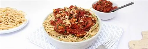 овощной болоньезе