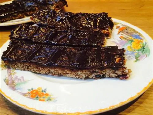 Органический зерновой батончик