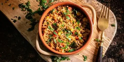 Рецепт вегетарианской паэльи