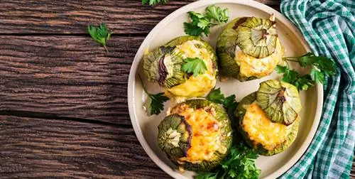 Фаршированные цуккини