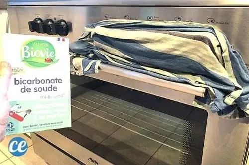 очистить ручки плиты пищевой содой