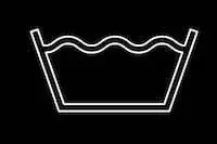 Символ стиральной машины для программы полоскания