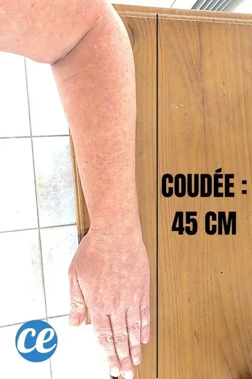 Как измерить что-то локтем