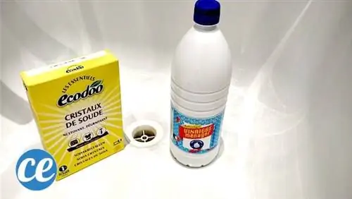 кристаллы соды забили канализацию как сделать