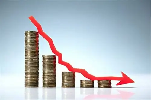 Валюта в финансовом упадке