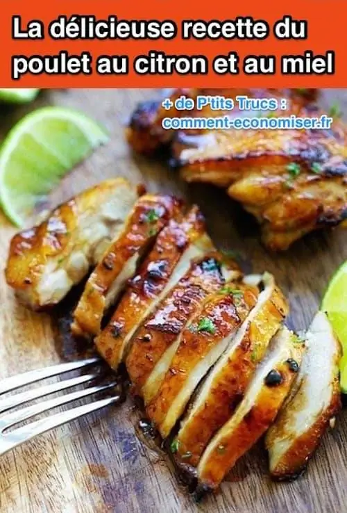 Простой рецепт курицы с медом и лимоном