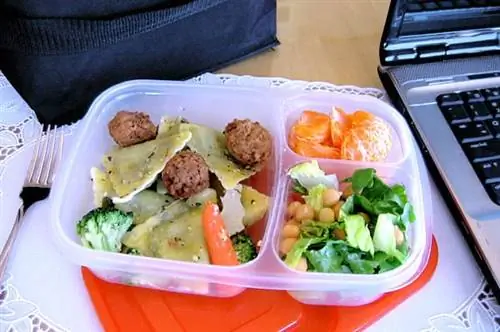 коробка для обеда в офис