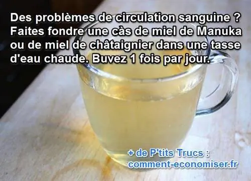 медовое средство для улучшения кровообращения