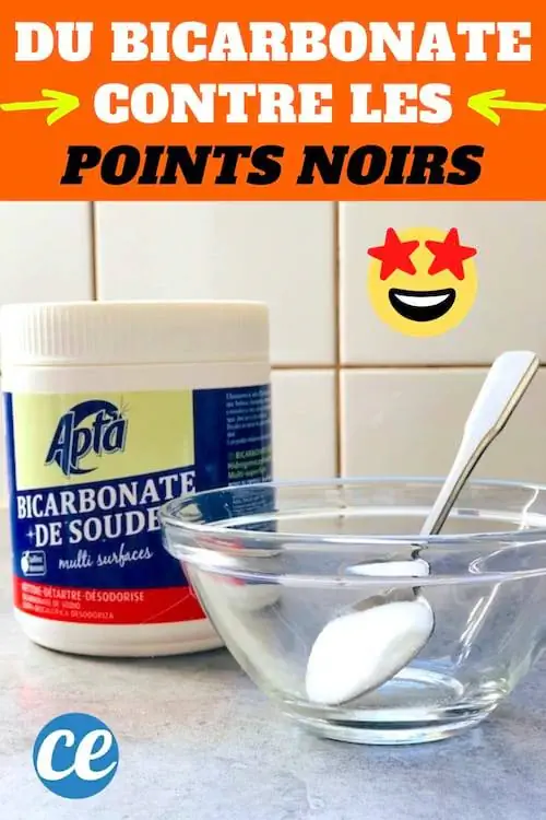 Коробка пищевой соды и миска для легкого удаления черных точек