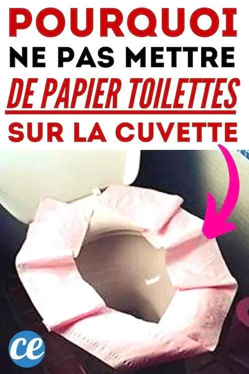 Туалетная бумага, лежащая на миске, не защищает от бактерий