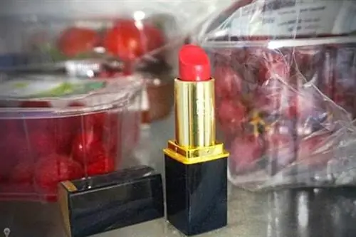 помада в холодильнике