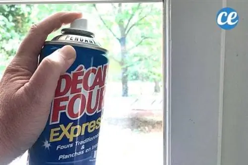 Средство для чистки духовки Decap' Four для удаления клея на окнах