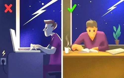 Не отключать компьютер от сети во время шторма - ошибка, сокращающая срок его службы.