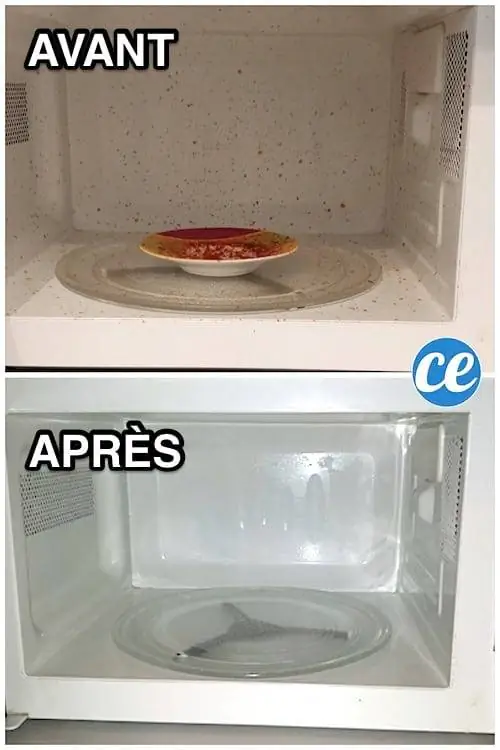 Как отмыть очень грязную микроволновку белым уксусом