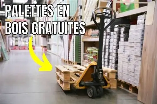 Супермаркеты, чтобы найти бесплатные деревянные поддоны.