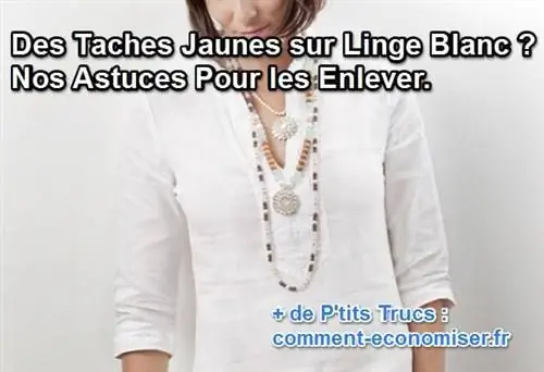 белая туника, очищенная марсельским мылом