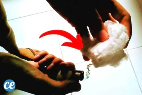 Тампон горит достаточно долго, чтобы вызвать пожар.