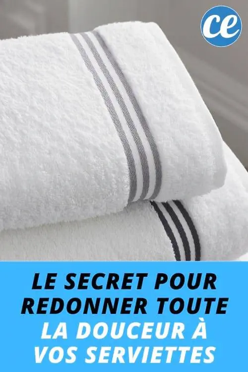 Белые полотенца, полностью восстановившие свою мягкость и впитывающую способность.