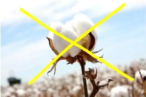 Ватный тампон, используемый для изготовления носков