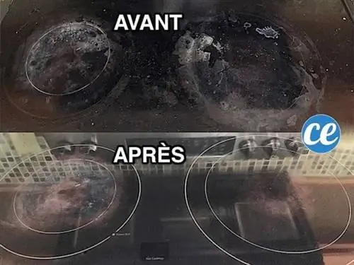 Очистите грязную варочную панель черным мылом для эффективного результата