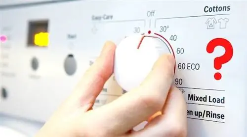 Какую температуру выбрать для стирки одежды?