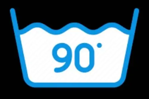 Какое белье стирать при горячей программе 90°C в стиральной машине