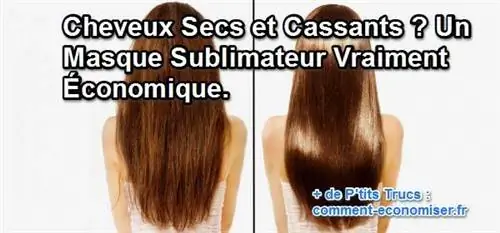 рецепт экономичной и натуральной маски для сухих волосx