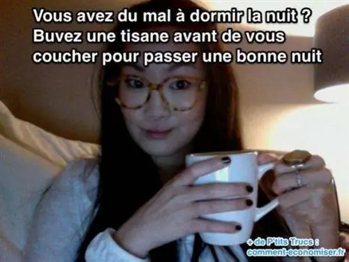 Пейте травяной чай перед сном для хорошего сна