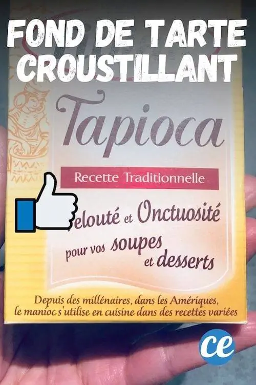 Тапиока для приготовления хрустящей корочки для пирога