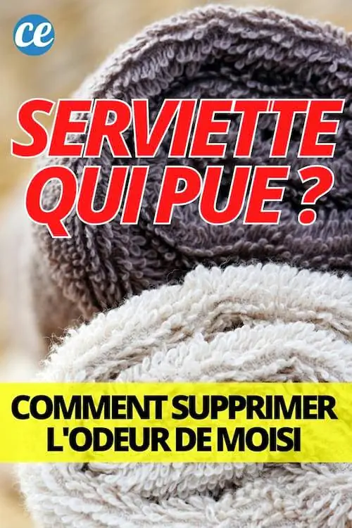 Как убрать затхлый запах с вонючего полотенца?