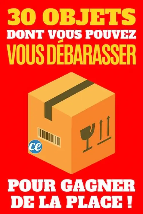 30 вещей, которые нужно выбросить, чтобы немедленно освободить место.