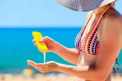 не подвергайте себя воздействию солнца во время беременности