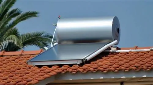 Установите дома солнечный водонагреватель