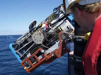 Морское дно на рентгеновском столе