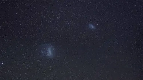 Когда галактики Магелланова Облака сближаются, пик звездообразования