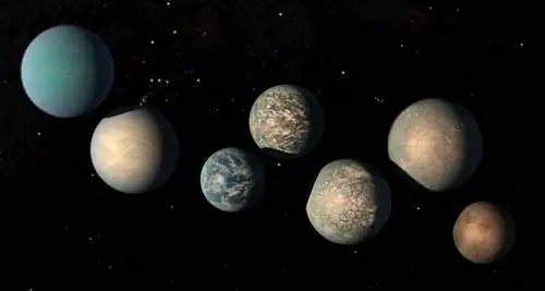 Некоторые планеты TRAPPIST-1 могут быть водными мирами