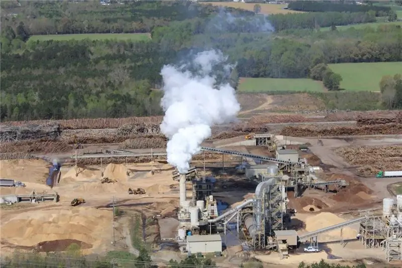 завод биомассы