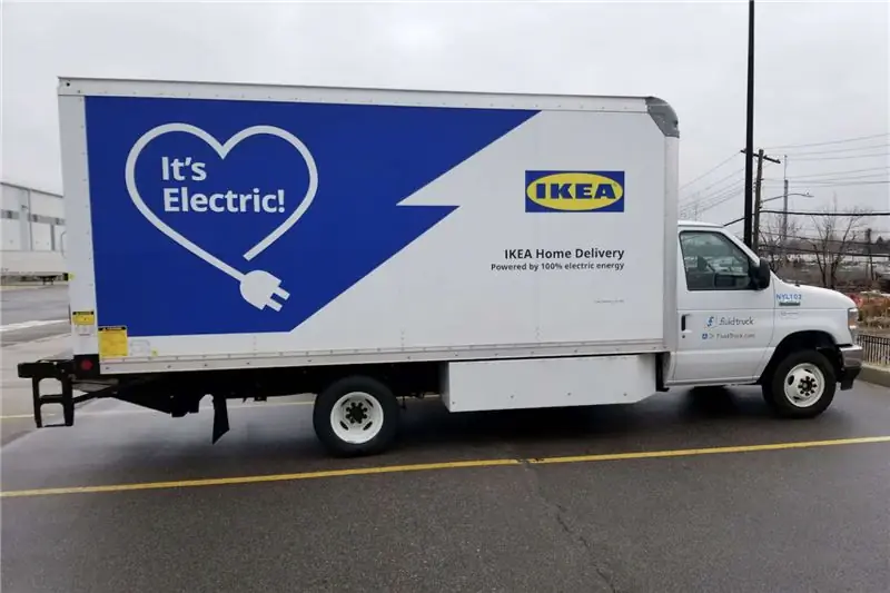 Выводы из электрификации IKEA доставки последней мили