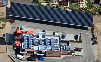 Бургер Кинг Солнечные Панели