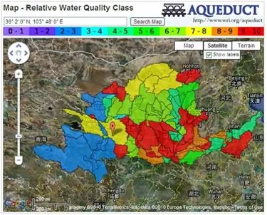 Нажмите на изображение, чтобы получить доступ к Атласу водных рисков.