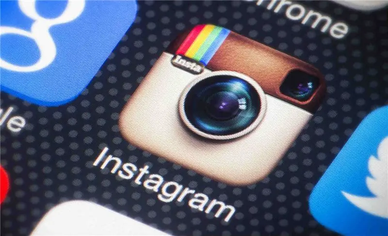 Значок Instagram на смартфоне