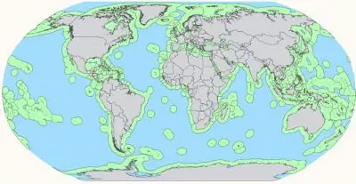 Открытое море с исключительными экономическими зонами