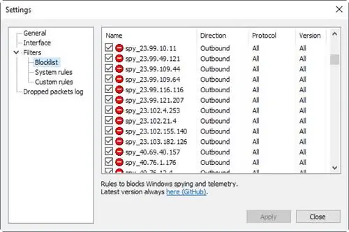 черный список