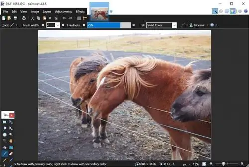 Paint.net 4.1.5 выпущен с улучшениями производительности