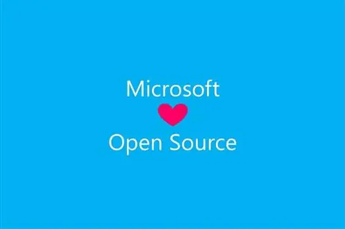 Microsoft с открытым исходным кодом Microsoft с открытым исходным кодом