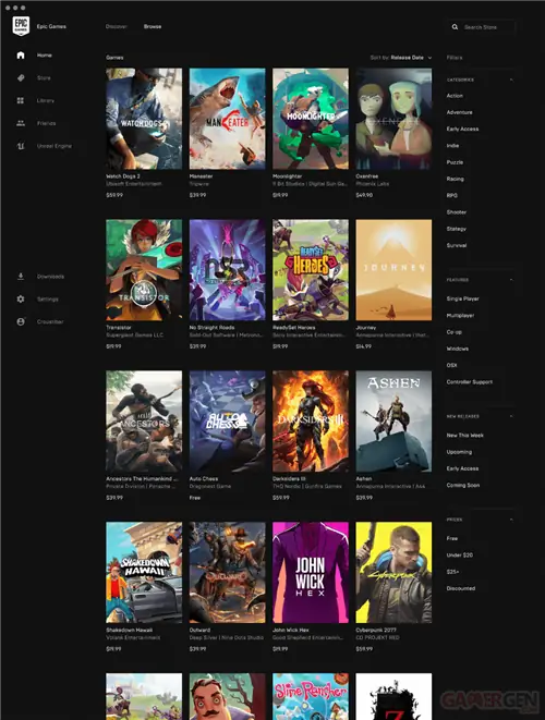 Магазин Epic Games: 108 миллионов покупателей ПК