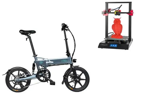 Выгодное предложение: 3D-принтеры Anet ET4 и CR-10S Pro, электровелосипеды FIIDO D3 и D2S со скидкой