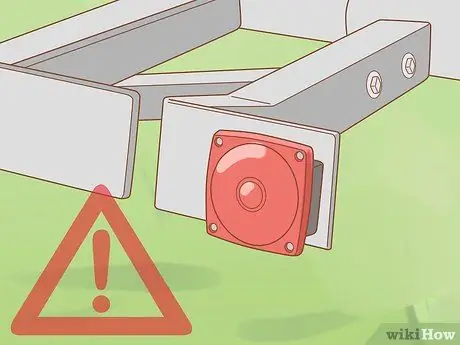 Тестирование фонарей прицепа, шаг 1