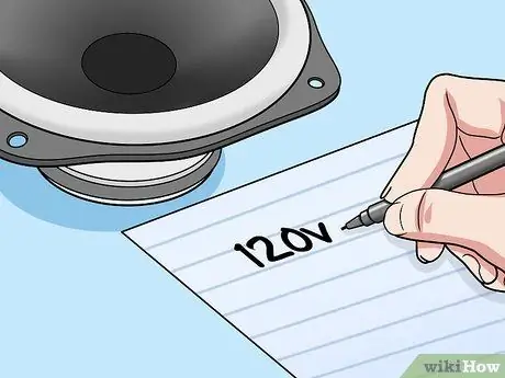 Измерение мощности динамика, шаг 4