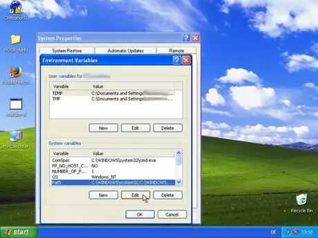 Переменная среды пути редактирования Windows v2